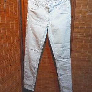 Ann Taylor white skinny jeans!